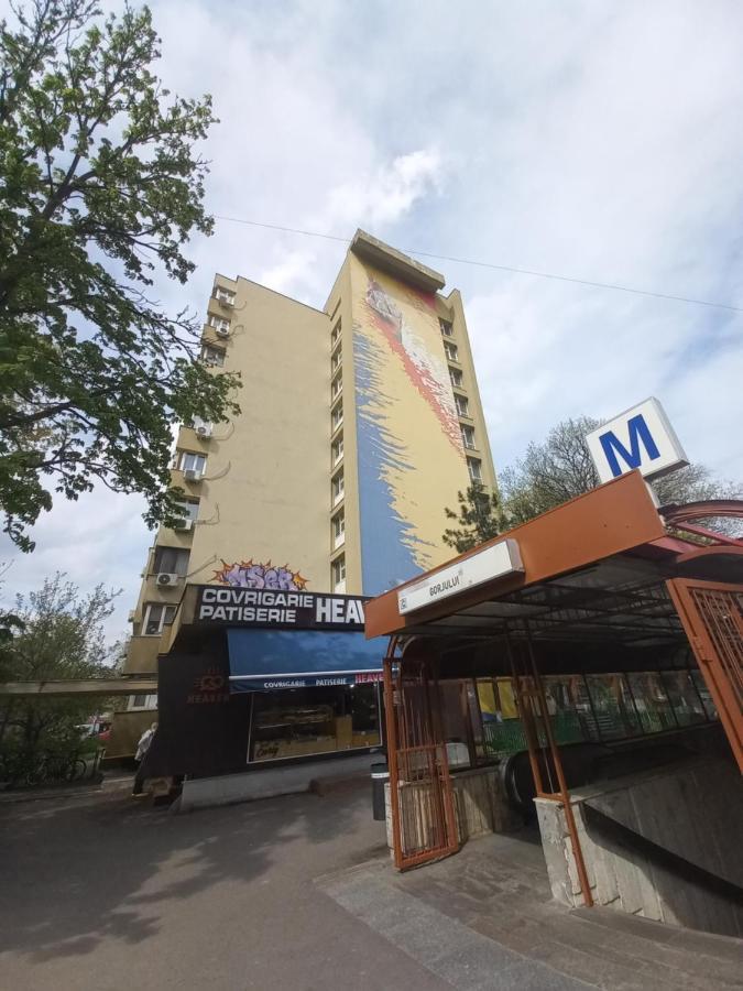 Garsoniera Moderna Appartamento Bucarest Esterno foto